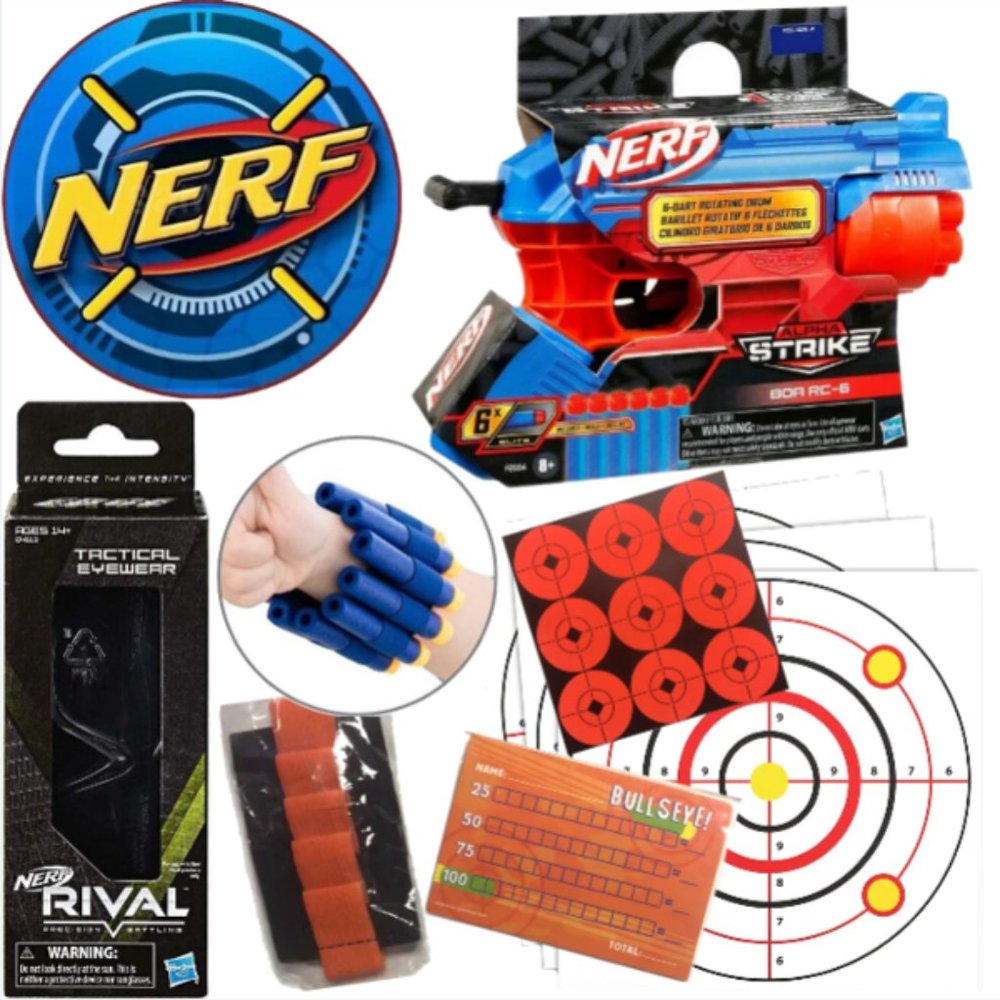 Nerf Alpha Strike BOA RC-6 Target Bundle